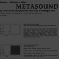 METASOUND "Esperienze Curatoriali Indipendenti nell’Arte Contemporanea".